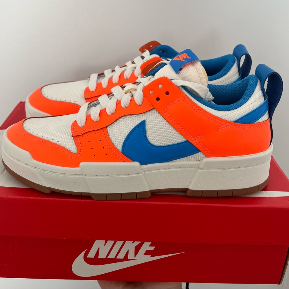 Nike dunk low disrupt🧡💙